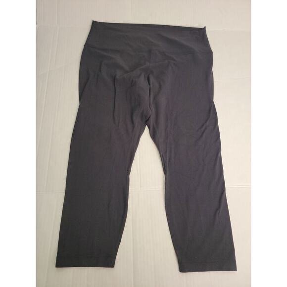 Lululemon Align Leggings Womens SZ 16 High Rise 23" INS Black W6BGJS Black - Picture 2 of 7
